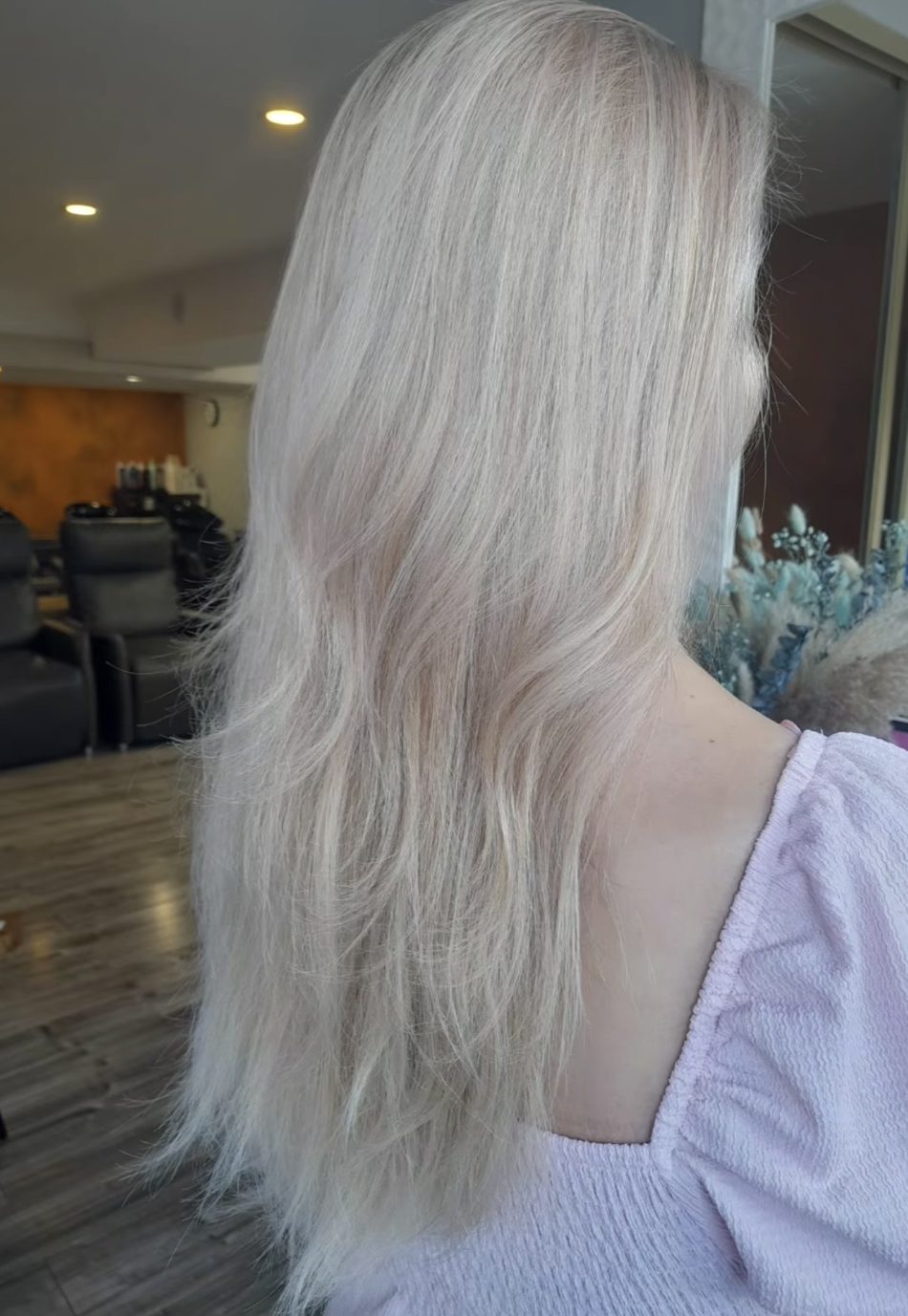 Dlhé blond vlasy